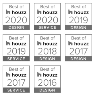 Houzz award logos
